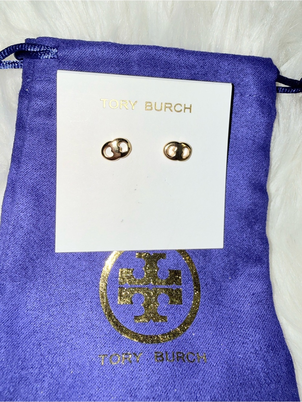 Tory Burch GEMINI STUD EARRINGS